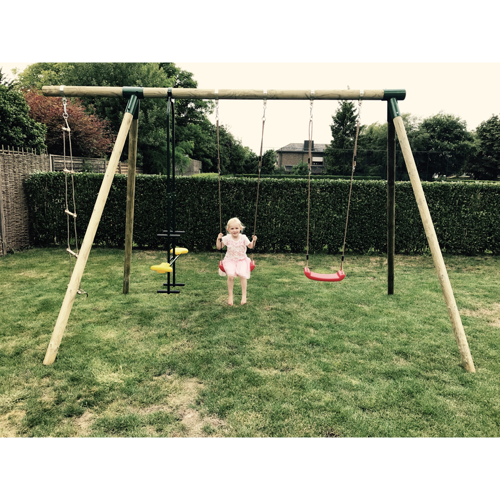 Altalena multiplay DIANA in legno IMPREGNATO-0